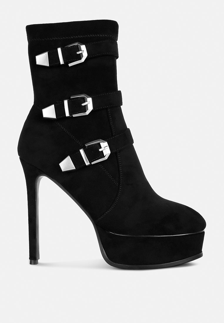 beaux high platform stiletto ankle boots#color_black
