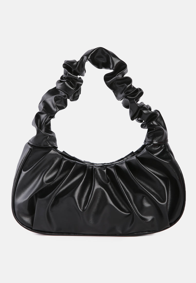 black handheld hobo bag#color_black