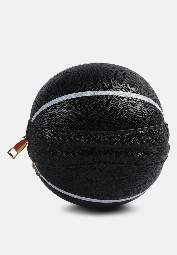 basketball sling bag#color_black