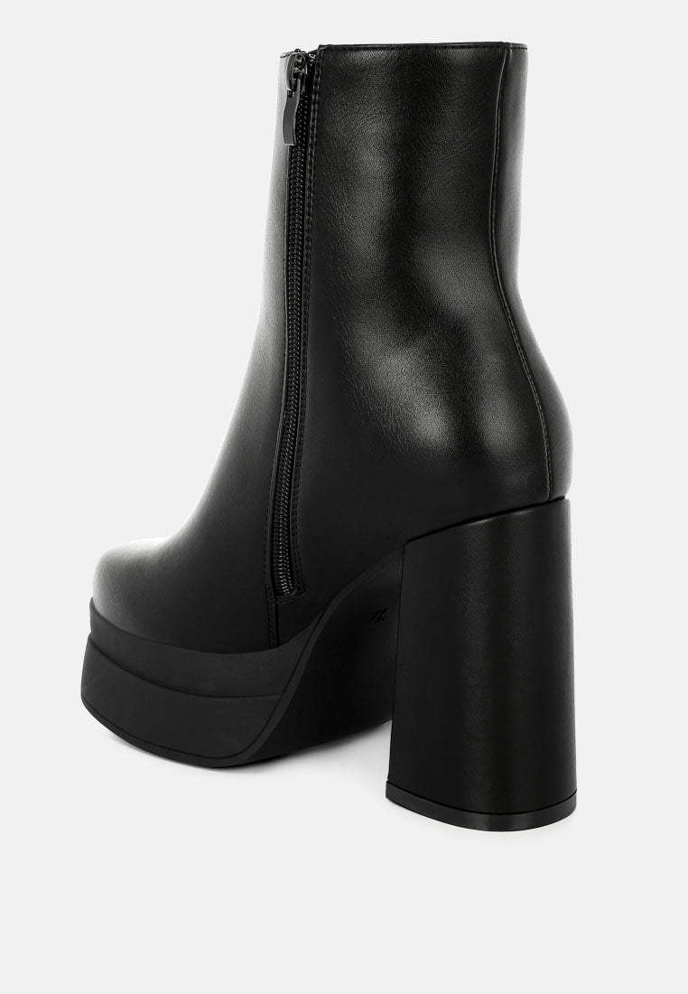 baltese zip-up chunky heel boots#color_black