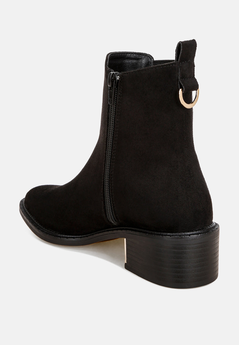 barnabas block heel chelsea boots#color_black-suede
