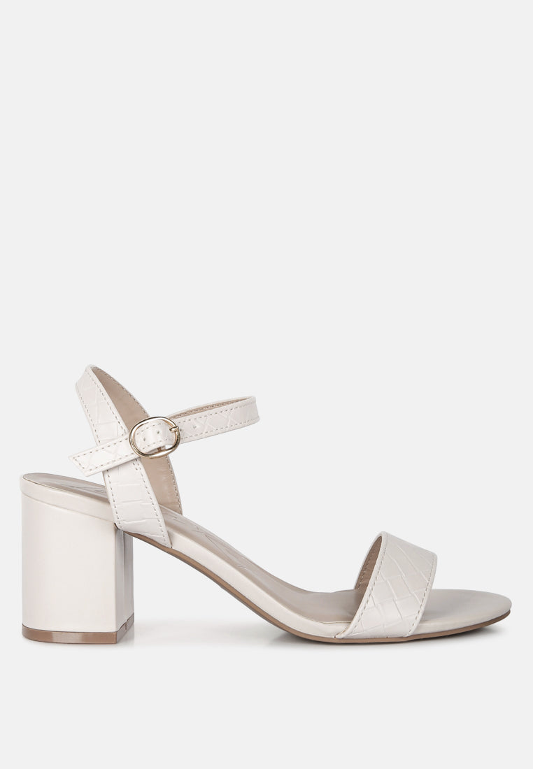 london rag women's block heeled slip on sandals by motes#color_cream