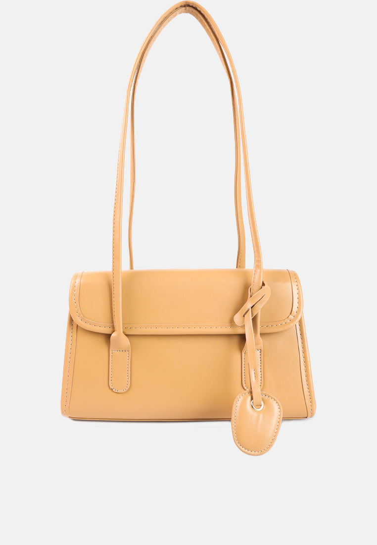 basic rectangular mini handbag#color_camel