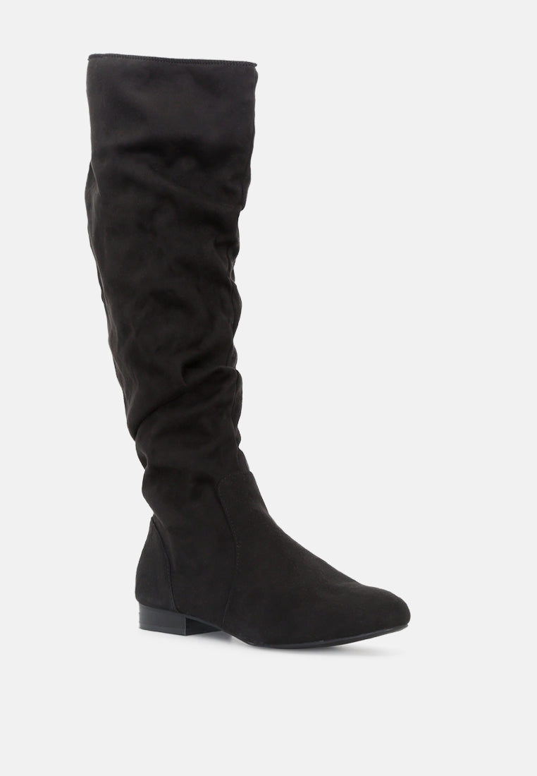 becca microfiber knee high boot#color_black