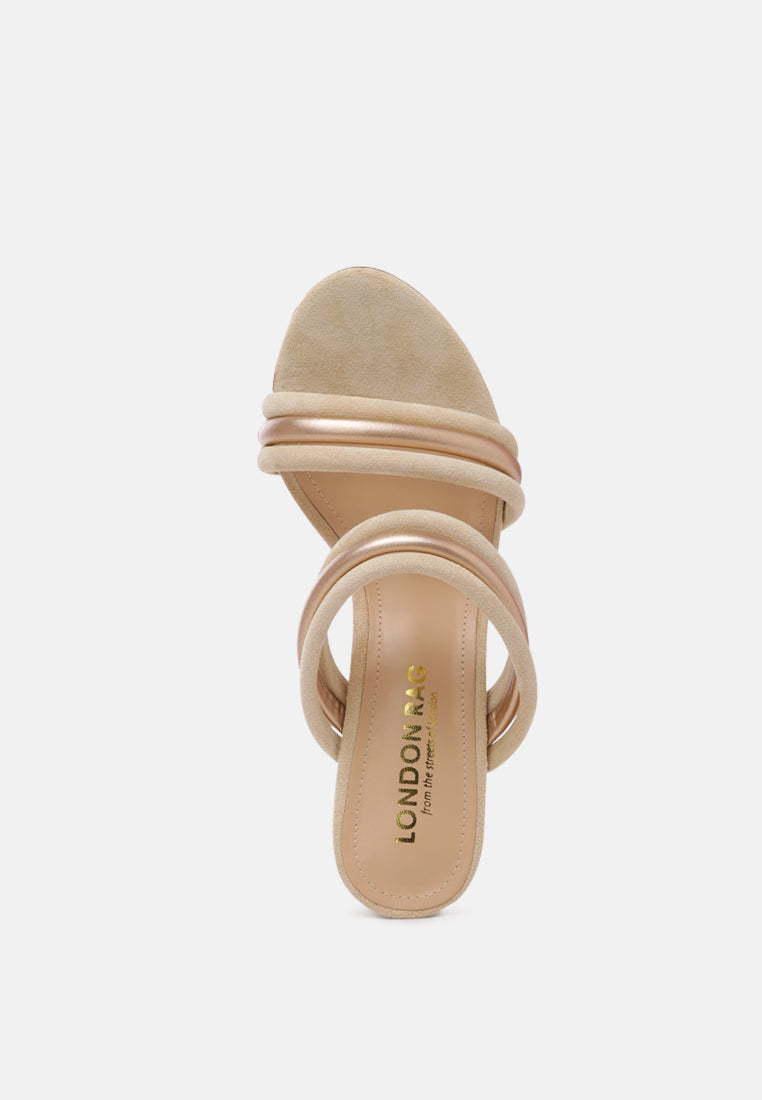 annalisa double strap slip-on sandals