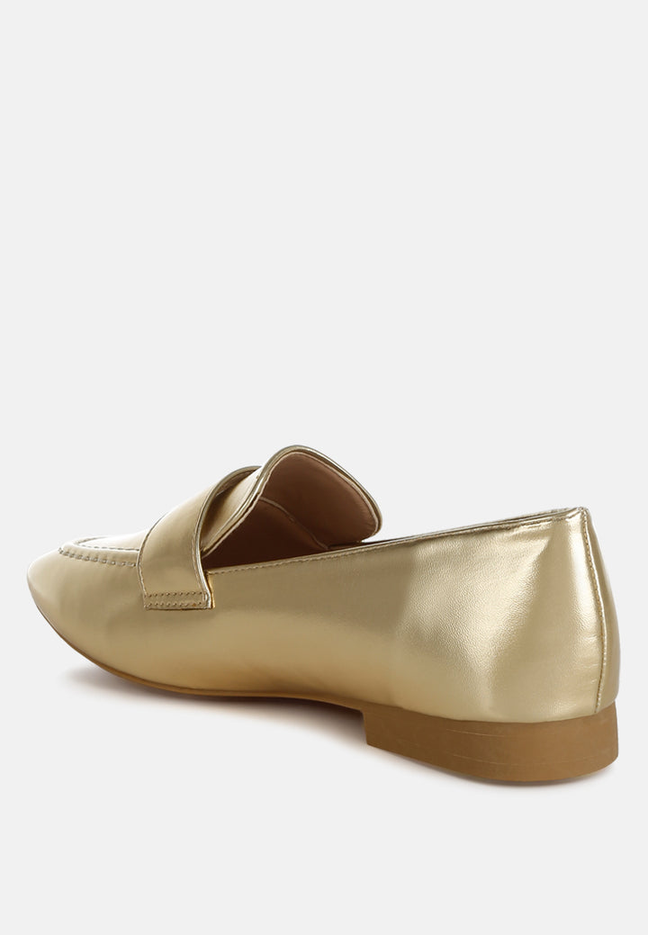 flat heel loafers by ruw#color_gold