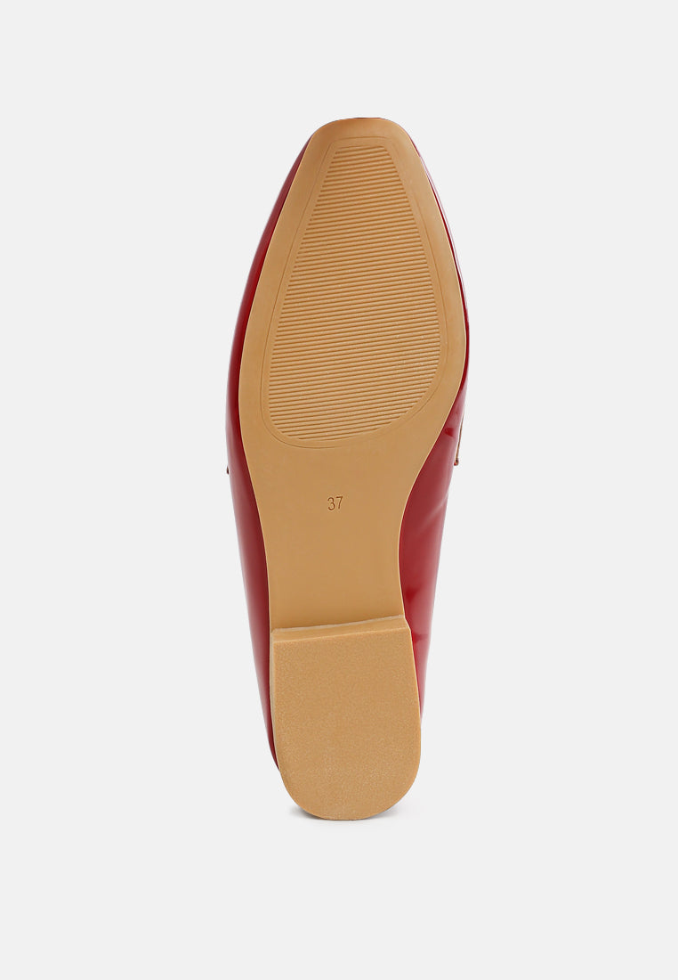 flat heel loafers by rag#color_dark-red