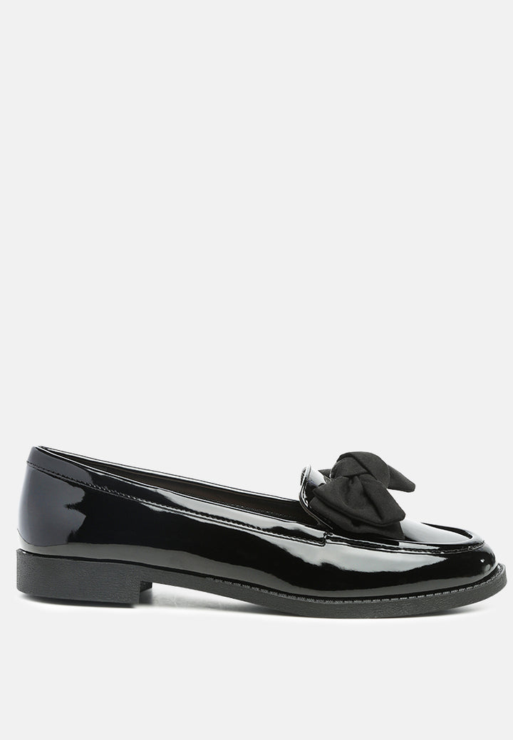 bowberry bow-tie patent loafers#color_black