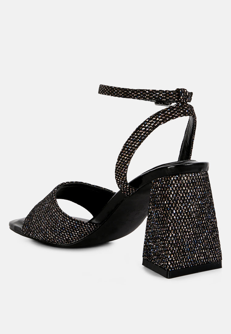 black lino sparkle block heeled sandals#color_black