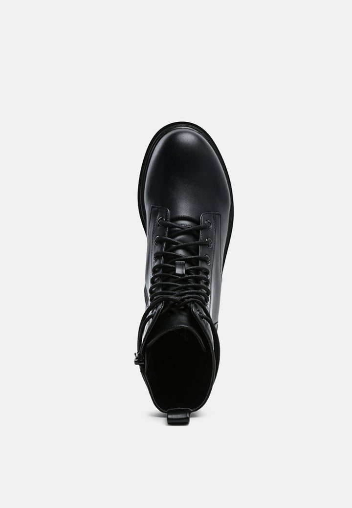 black lug sole biker boots#color_black