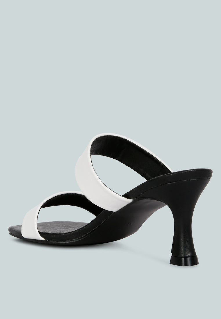 black & white mid heel sandals#color_white