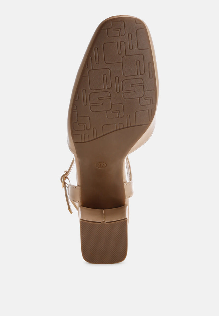 blitz close toe buckled sandals by motes#color_beige