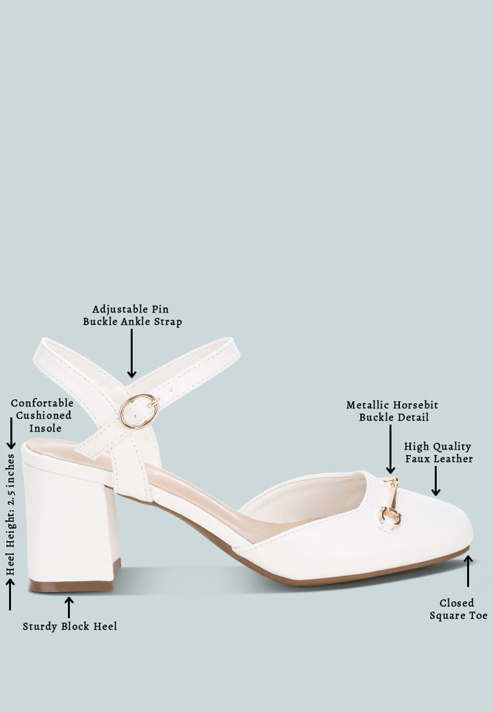 blitz close toe buckled sandals by motes#color_white
