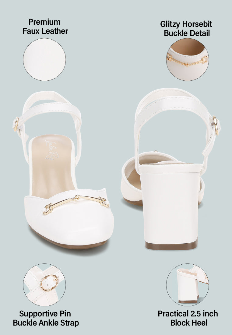 blitz close toe buckled sandals by motes#color_white