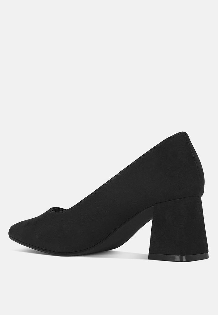 block feel pumps by ruw#color_black