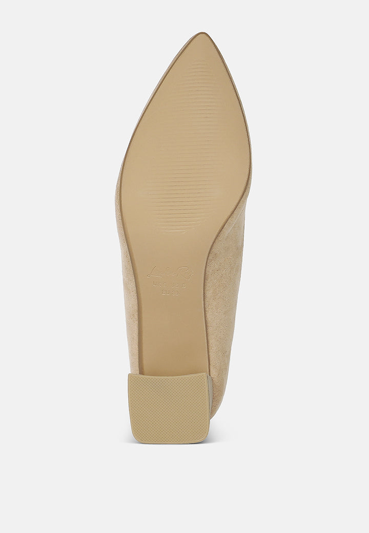 block heel pumps by mode#color_beige