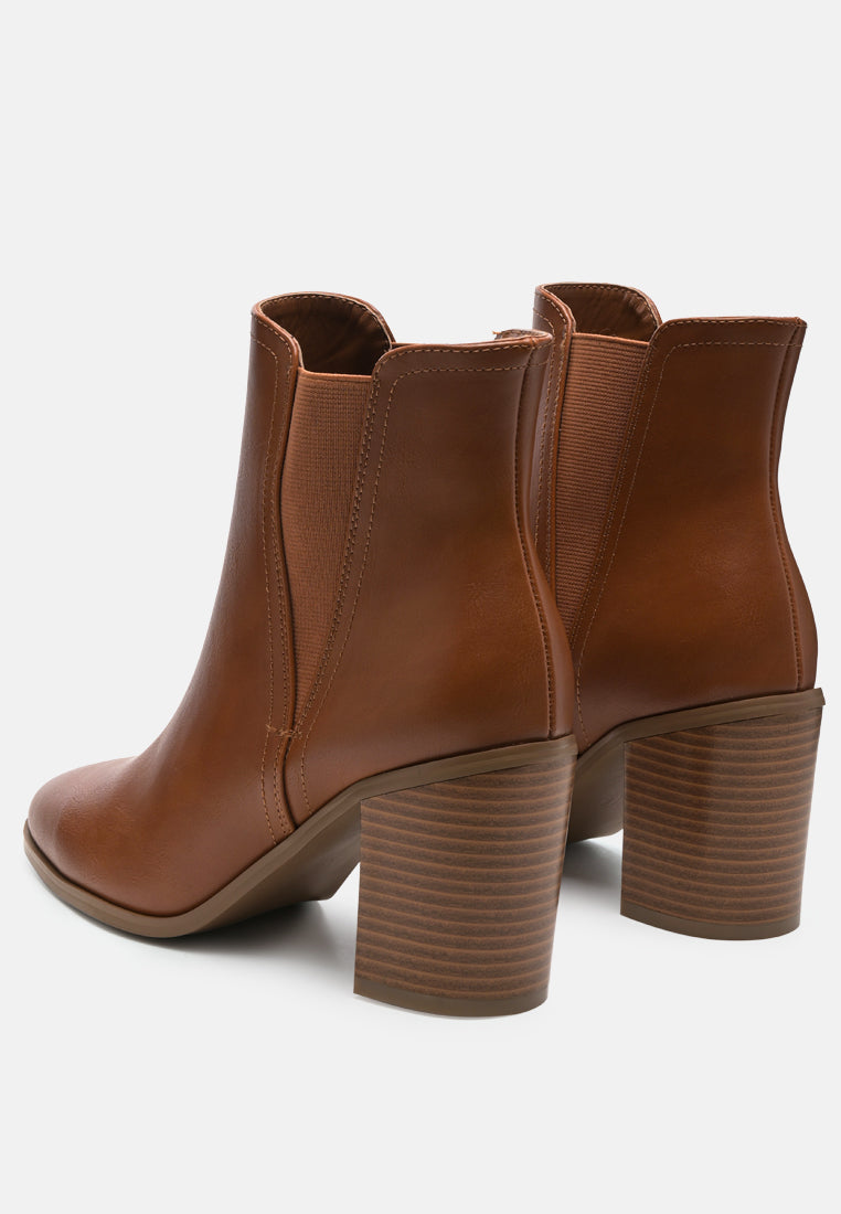 block heeled chelsea boots#color_tan