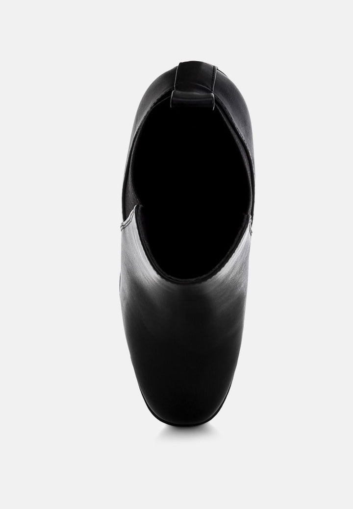 bolt block heeled chelsea boots#color_black