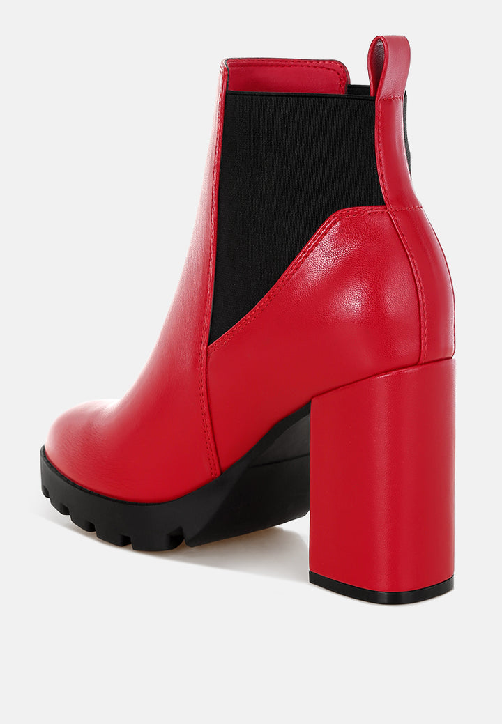 bolt block heeled chelsea boots#color_red