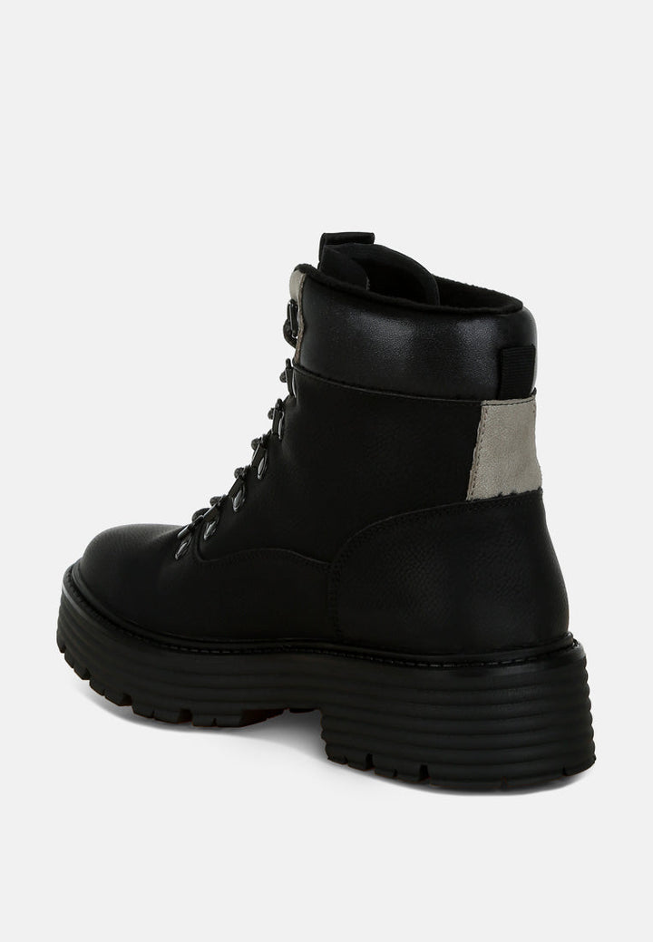 boskoff lace-up chunky warm ankle boots#color_black