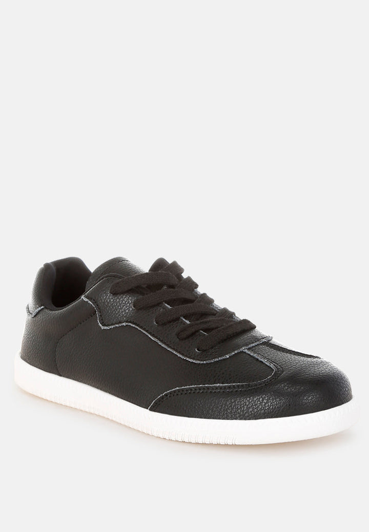 zapatillas casual bostonia de cuero real#color_negro