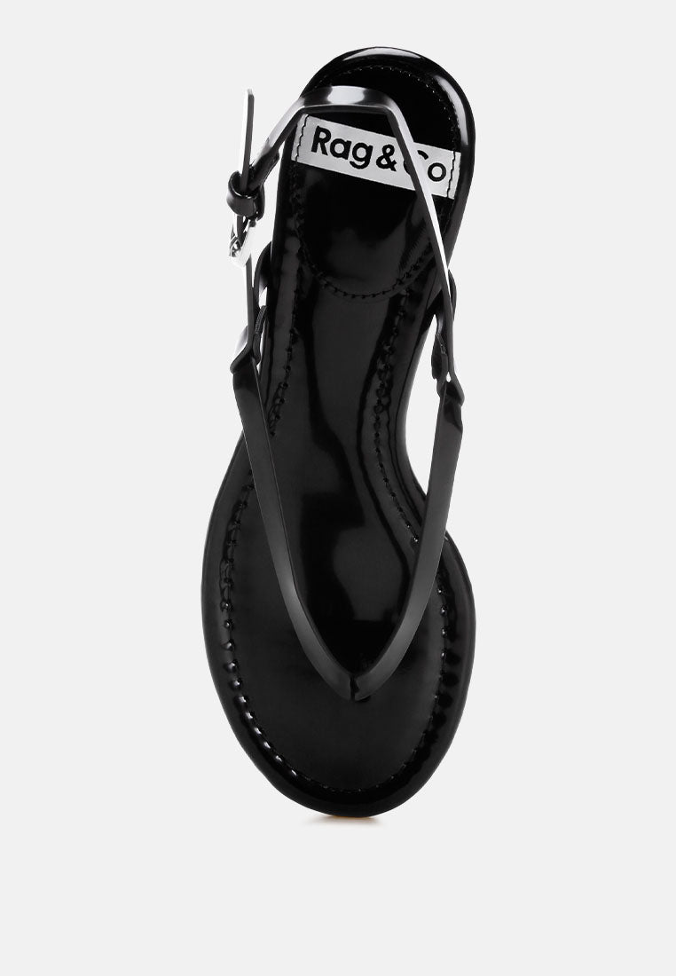 tacones brisbou con tira tipo tanga#color_negro-charol-sintético-piel