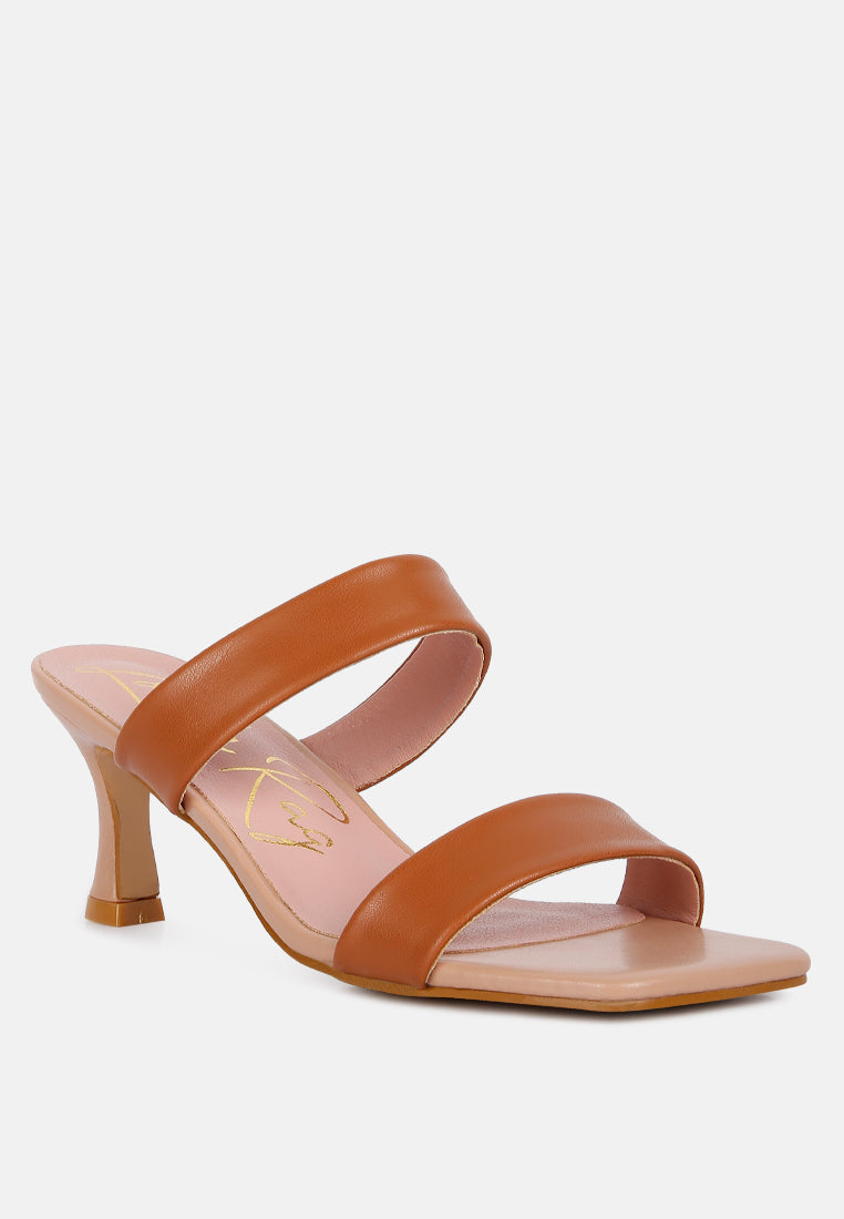 brown mid heel sandals#color_brown