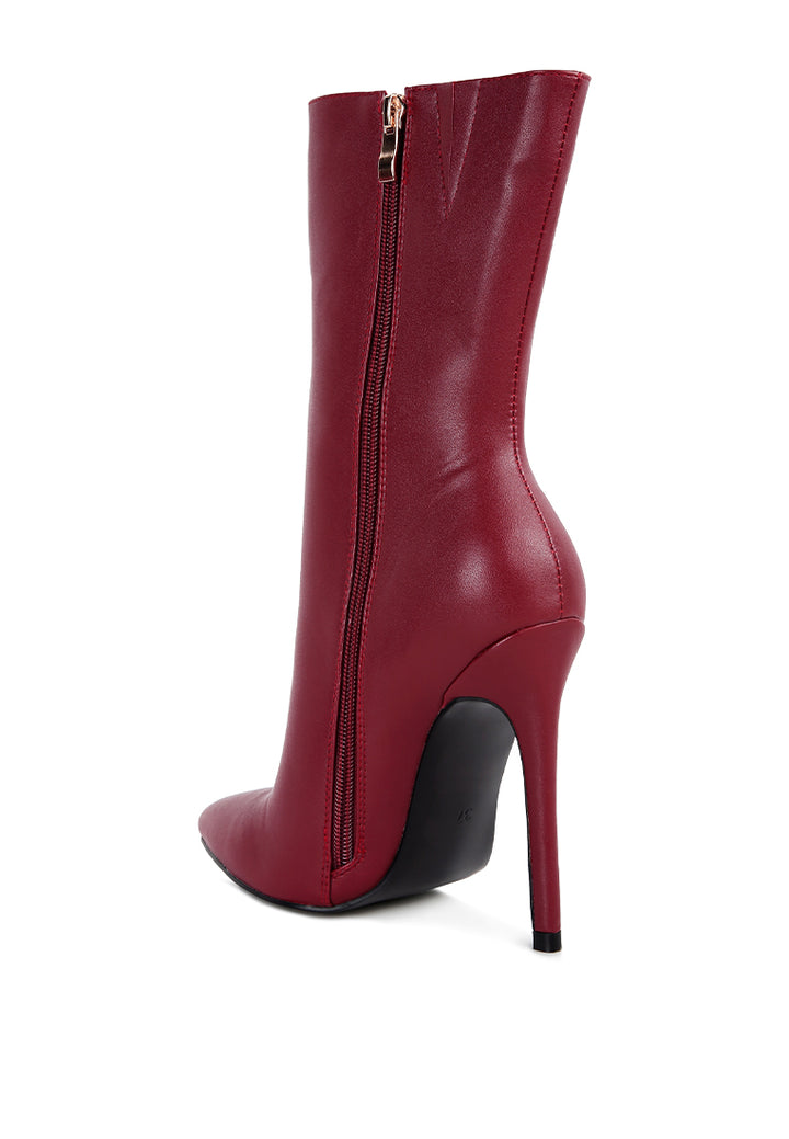 micah pointed toe stiletto high ankle boots#color_burgundy