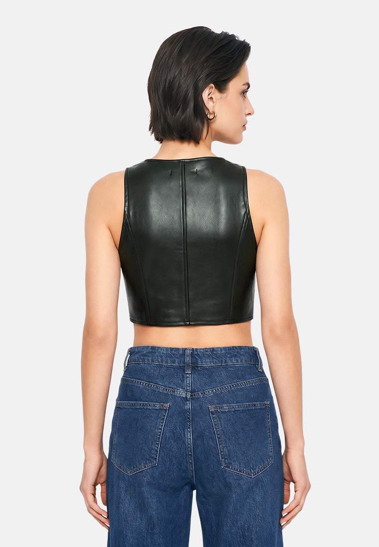 front button tank top#color_black