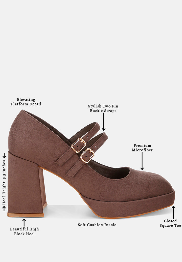 cabota dual buckle chunky heel sandals#color_taupe-suede