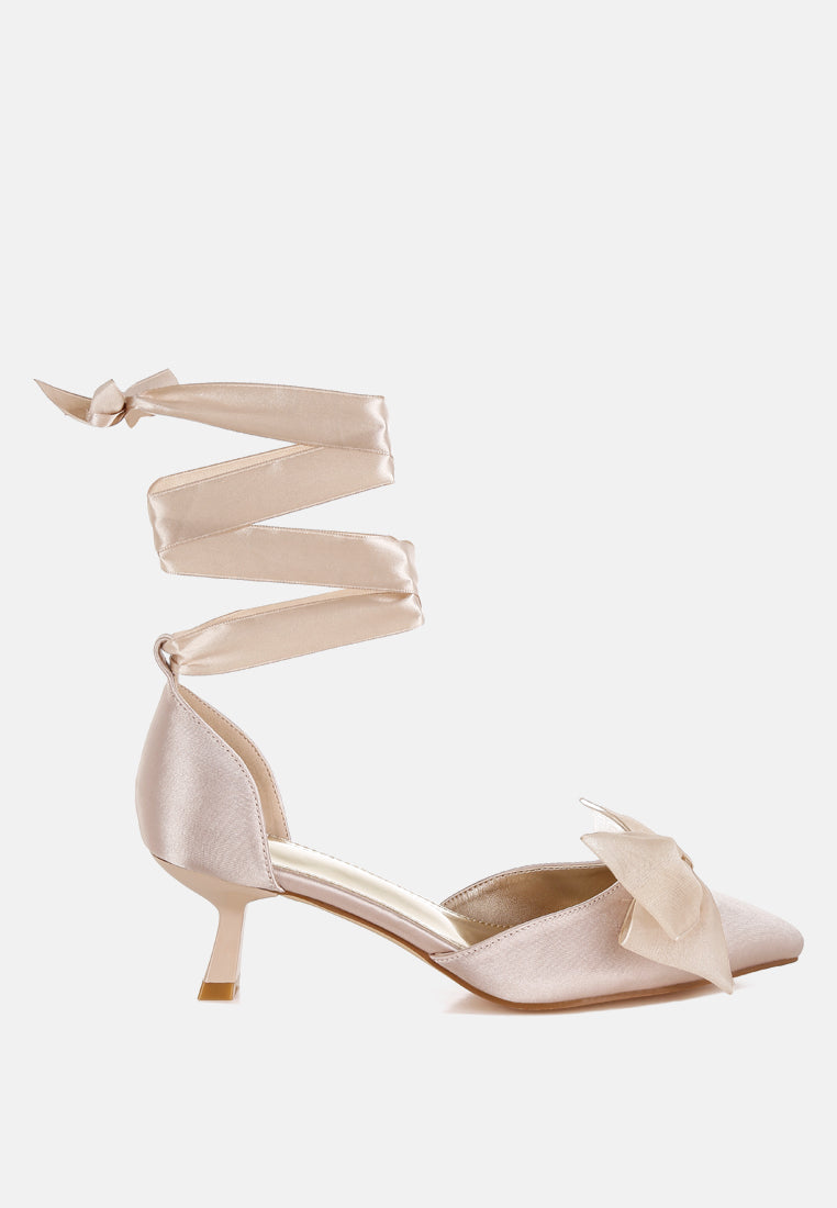 bow detail satin sandals by mode#color_beige