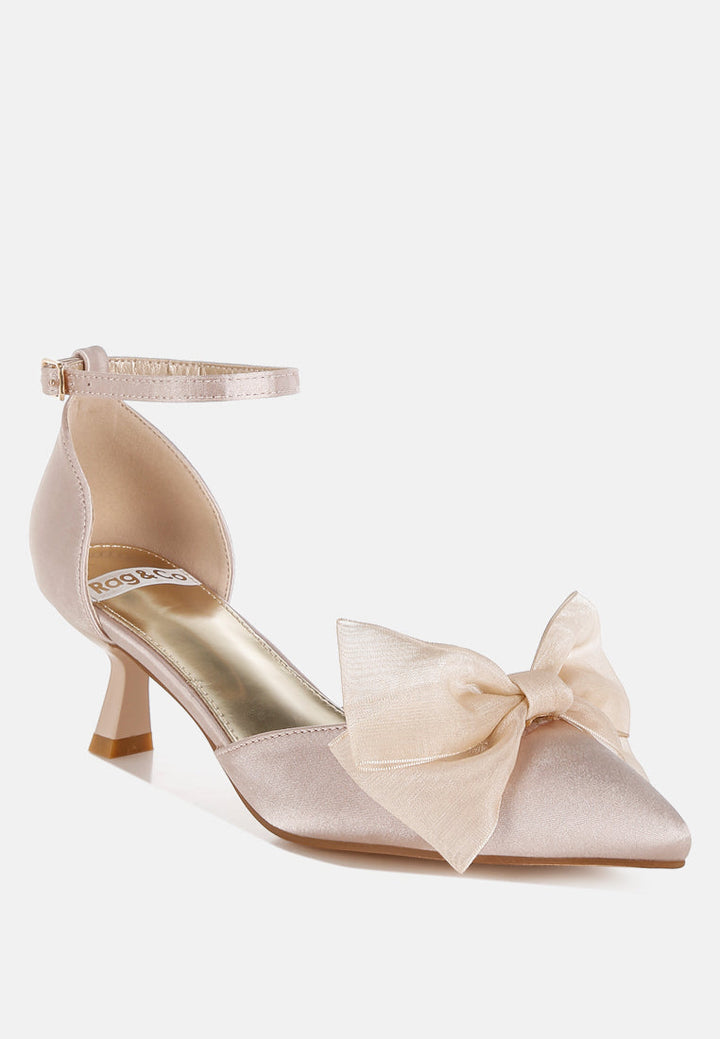 sandalias cadell de raso con detalle de lazo#color_beige
