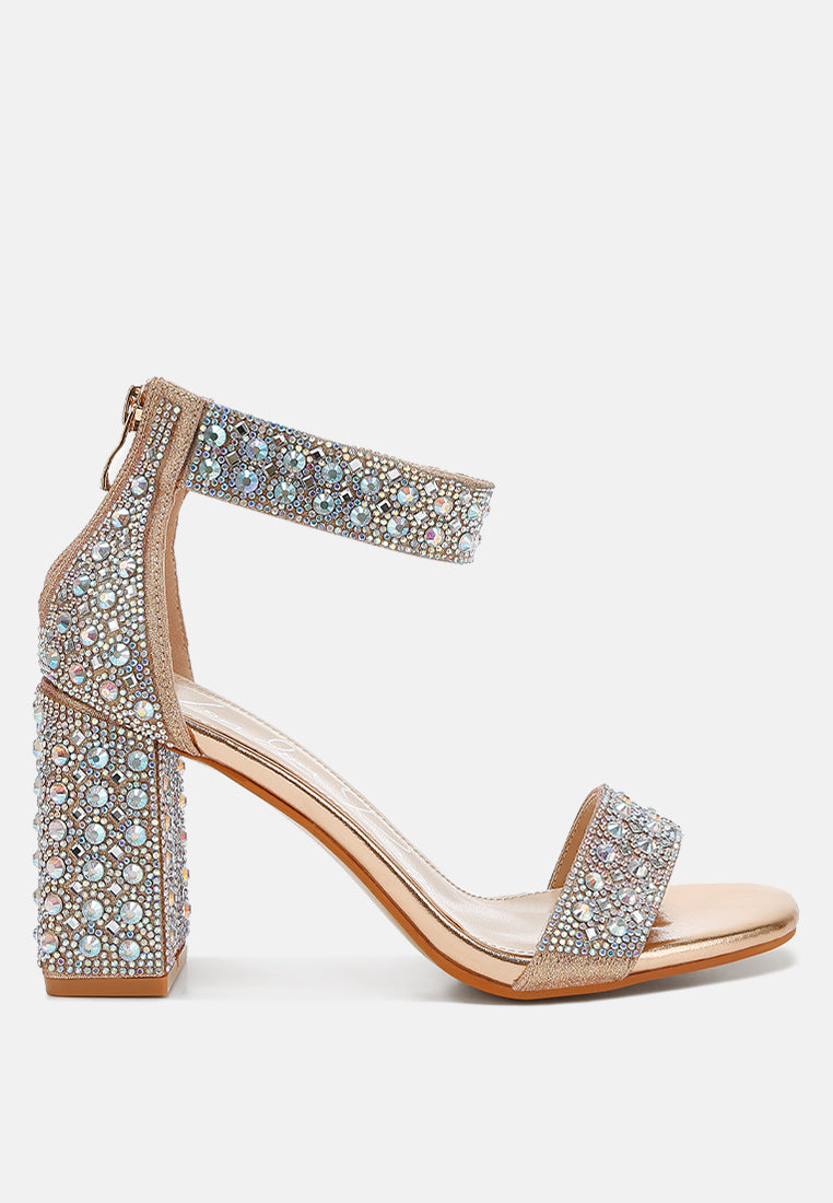 cady rhinestones and sequins block sandals#color_rose-gold