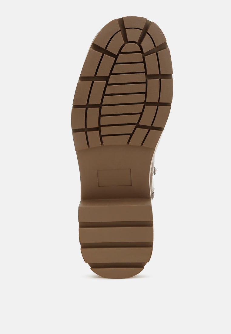 botas carmit gruesas de piel sintética#color_taupe