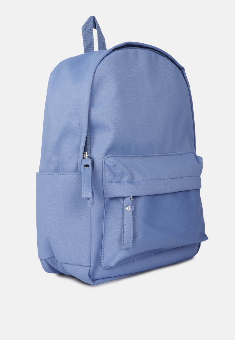 casual backpack#color_blue