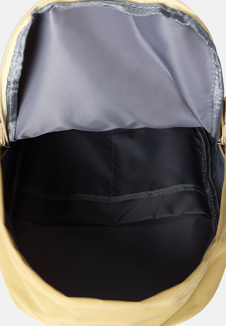 casual backpack#color_khaki