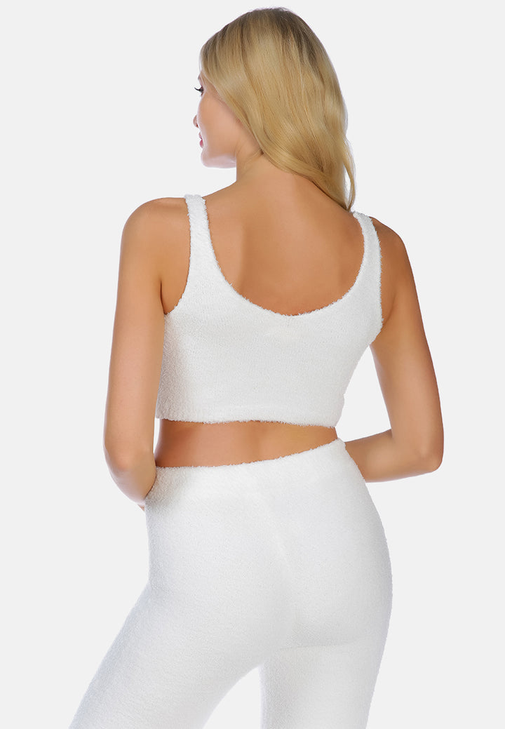casual solid crop top#color_white
