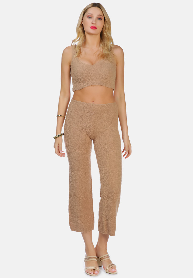 casual solid crop top by ruw#color_khaki