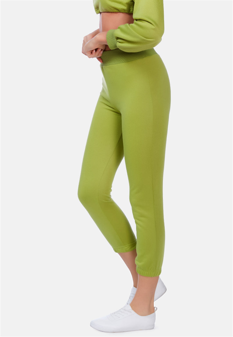 casual solid sweat pants by ruw#color_sage-green