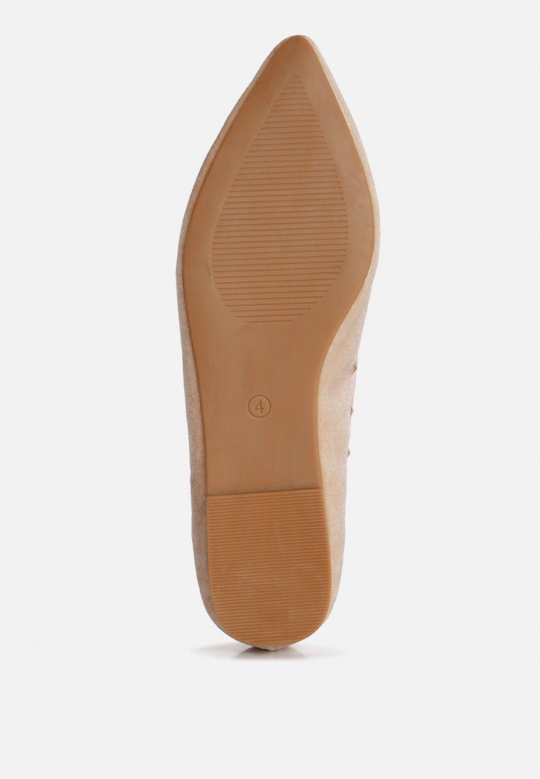 Casual Walking Metallic Loafers#color_beige