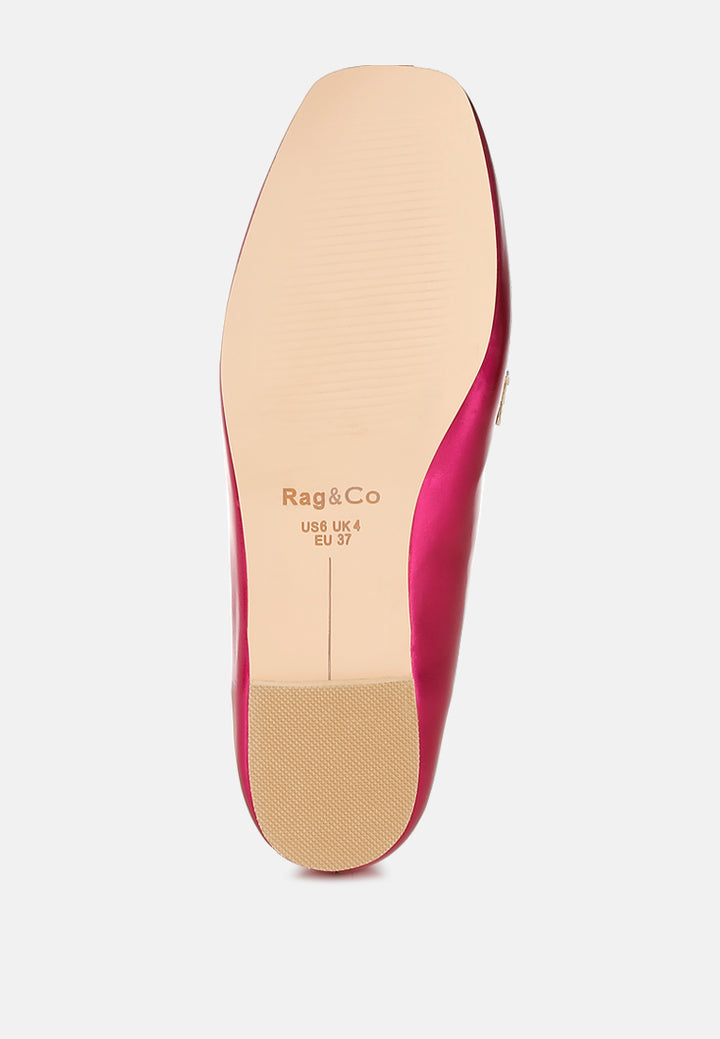 mocasines con tiras de strass metalizados celosia#color_fuchsia