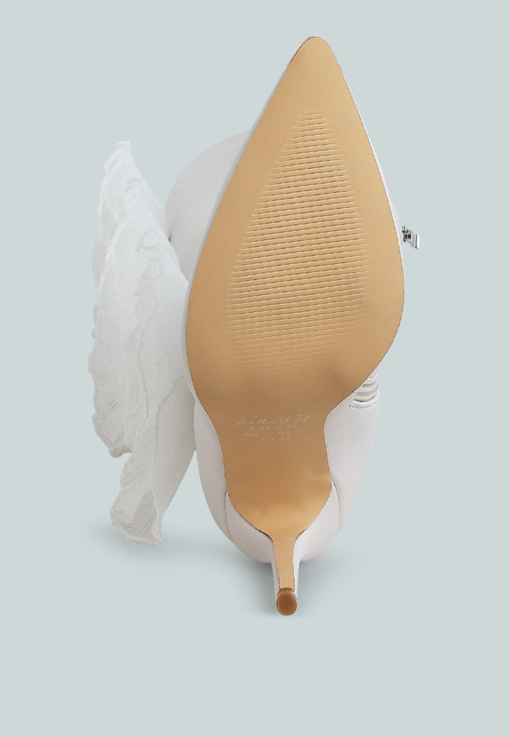 chinkara sheer big rose detail long boots#color_white