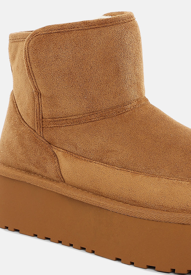 chunky platform winter boots by ruw#color_camel
