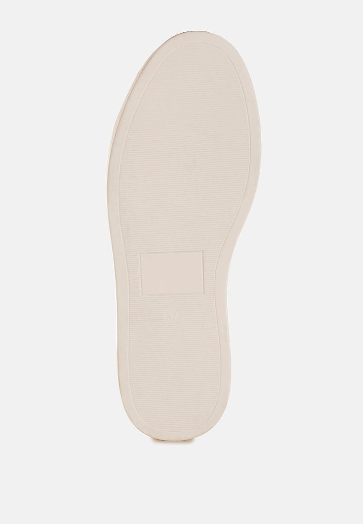zapatillas gruesas de cuero metalizado cincinati#color_gold