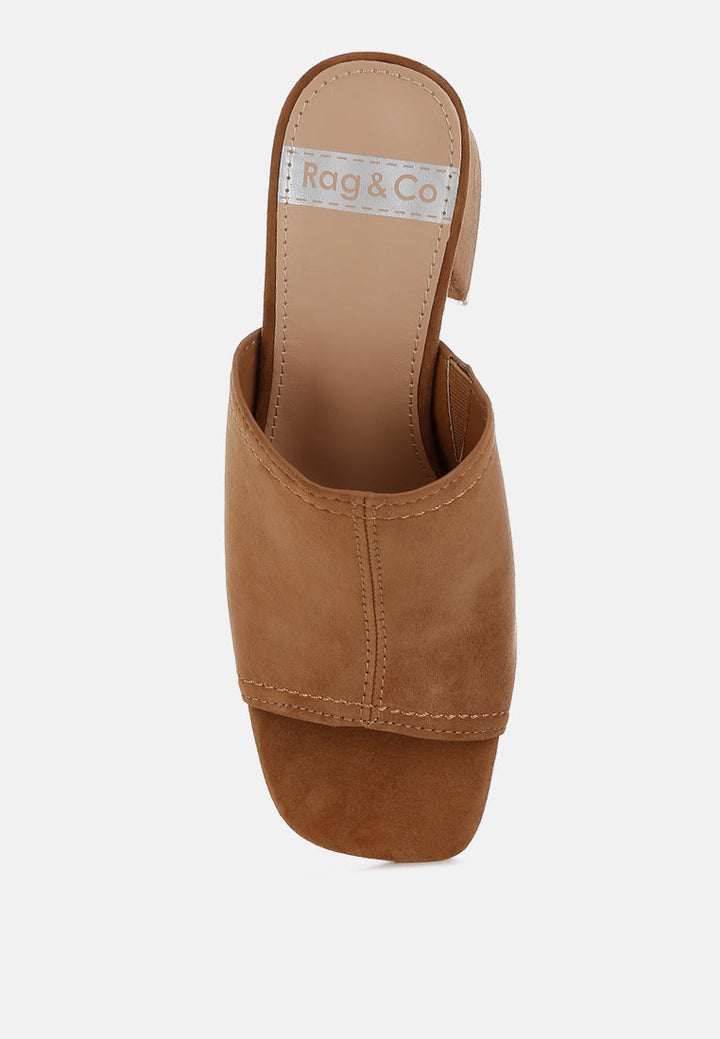 Citarum zapatos sin cordones de cuero de gamuza real#color_tan