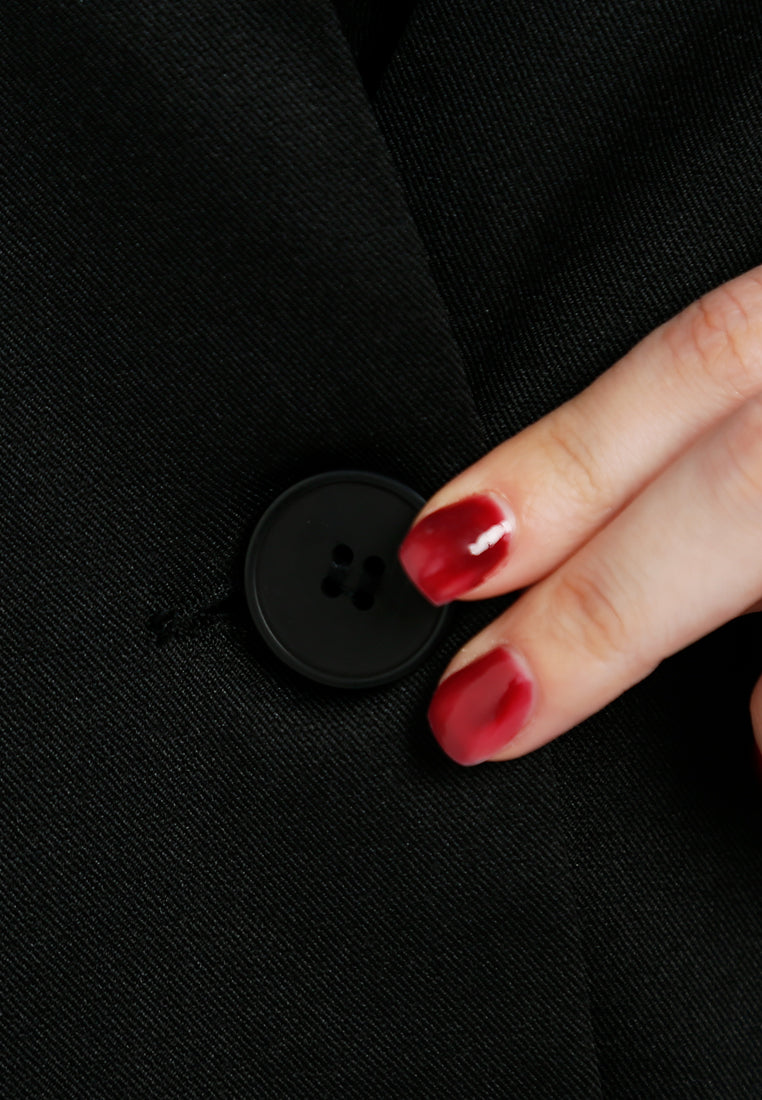 classic sleeveless longline waistcoat by ruw#color_black