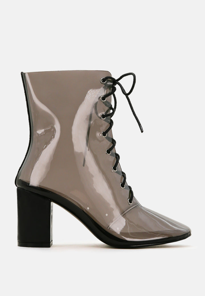 toni clear lace-up ankle boots with block heel#color_black