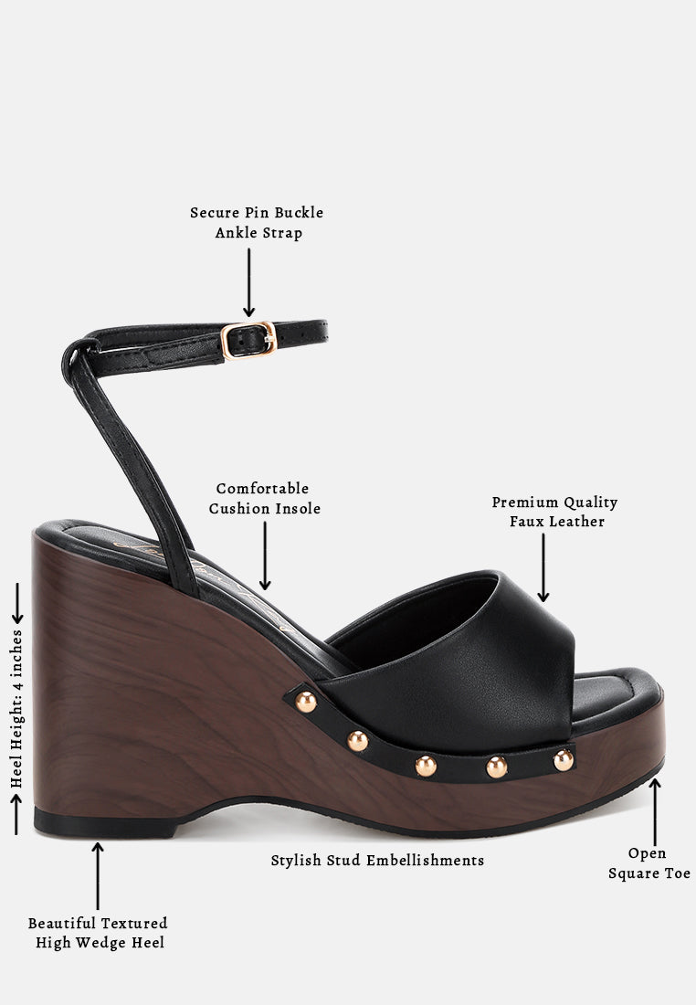colada ankle strap studded wedges by ft#color_black