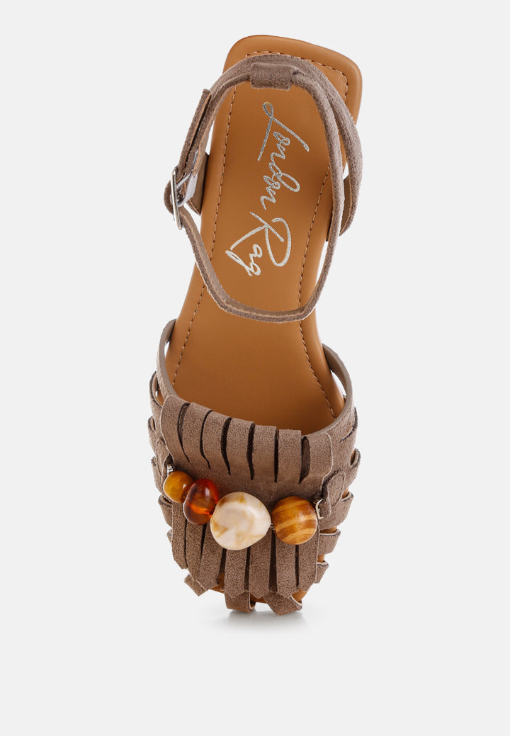 corvina bead embellished cut work flats by ft#color_taupe