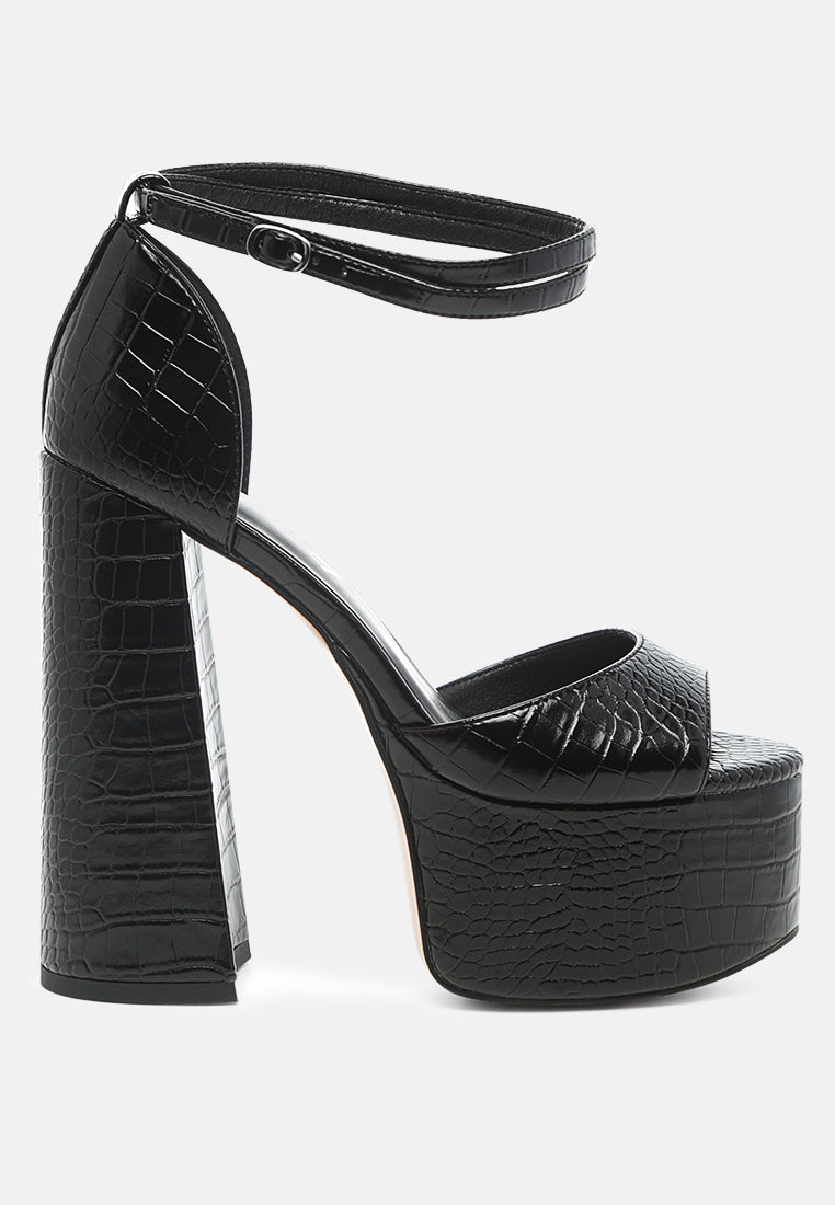 Buy London Rag Mint High Heeled Sliders Sandals Online